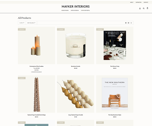 Curated Product Collections with Visual Storytelling
