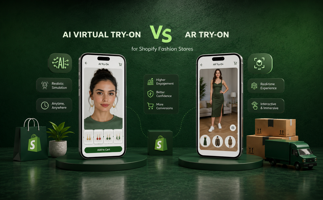 AI Virtual Try-On vs AR Try-On for Shopify Fashion Stores