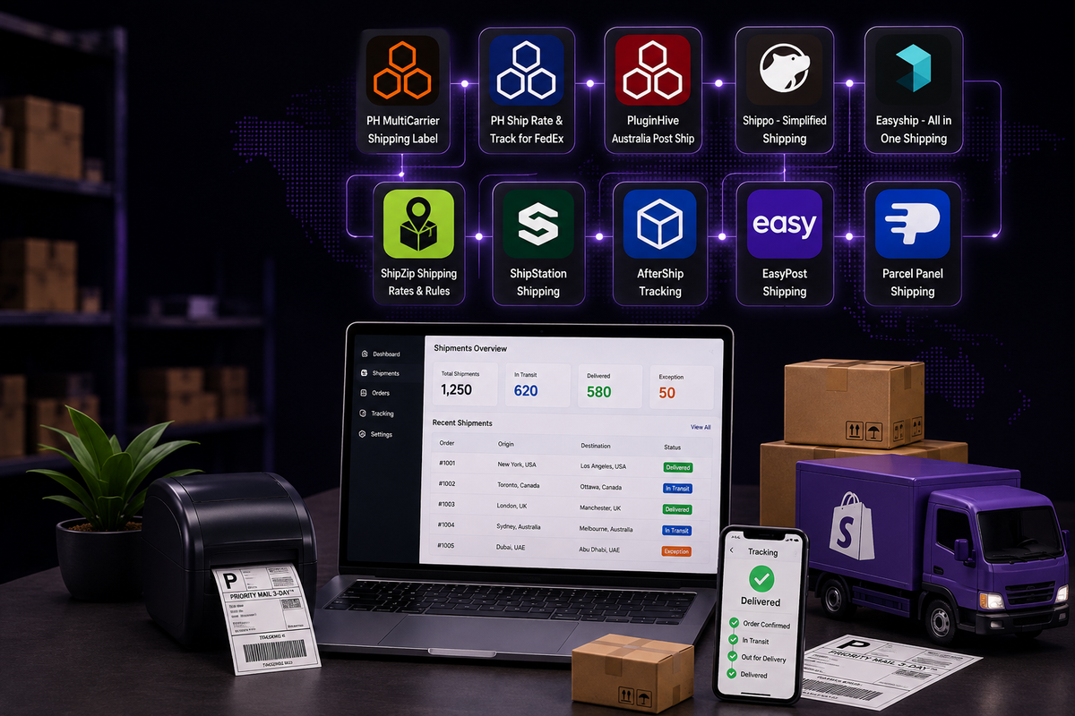 10 Best Shipping Apps for Shopify in 2026: Rates, Labels & Tracking