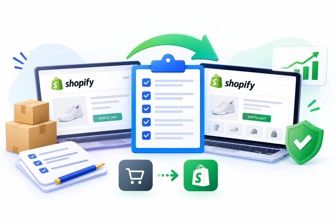 Shopify Migration checklist