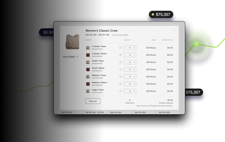 Shopify
B2B & Wholesale