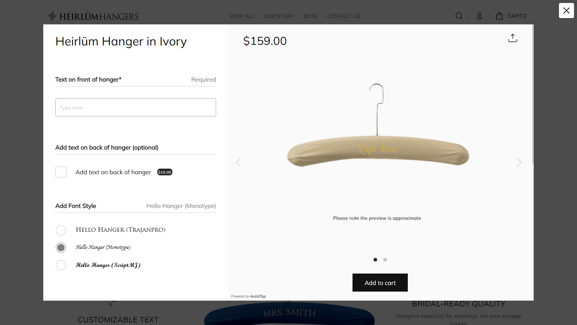 Heirlum Hangers Screen