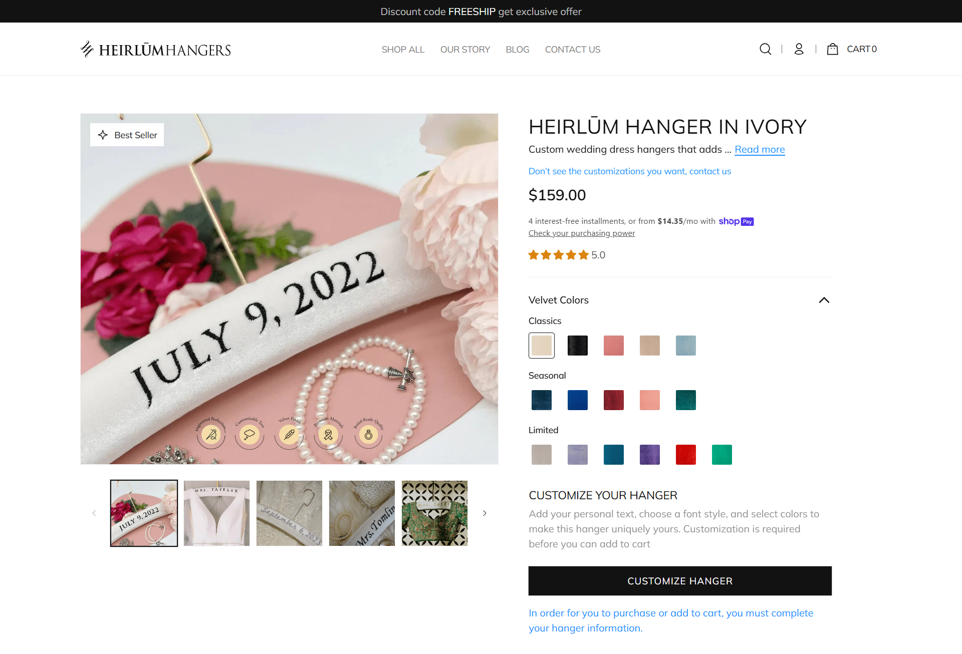 Heirlum Hangers Screen