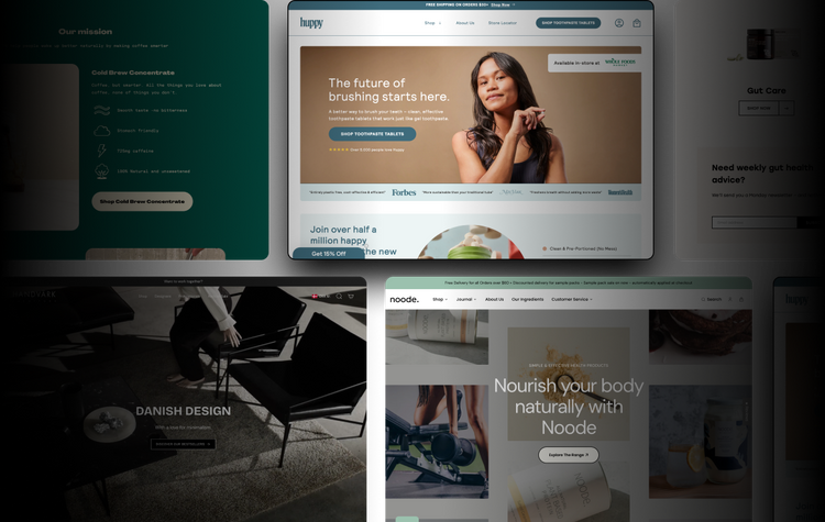 Shopify Store Design
& Development