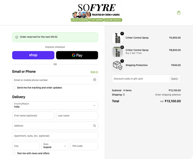 Sofyre Screen